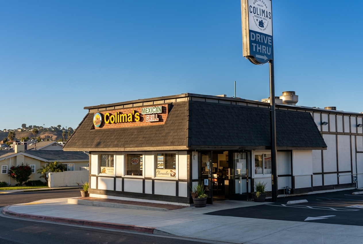 Colima's Mexican Food at 2302 University Ave in North Park, San Diego